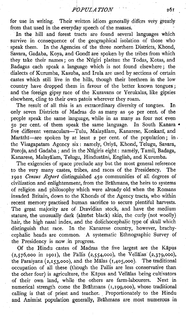 Imperial Gazetteer2 of India, Volume 16, page 261
