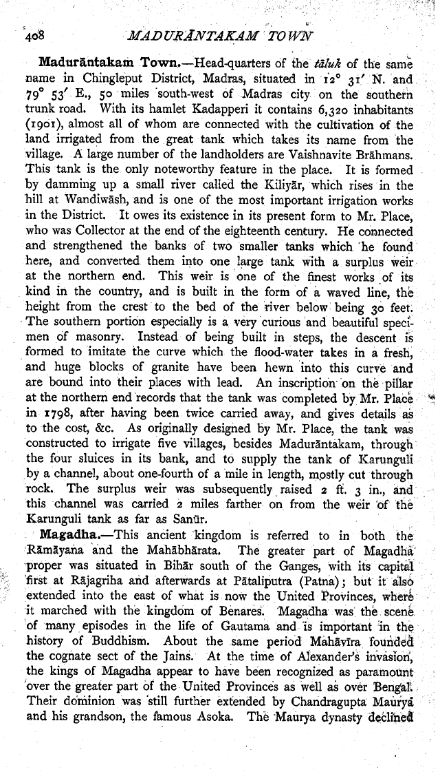 Imperial Gazetteer2 of India, Volume 16, page 408