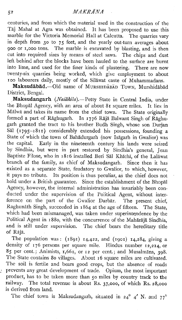 Imperial Gazetteer2 of India, Volume 17, page 52