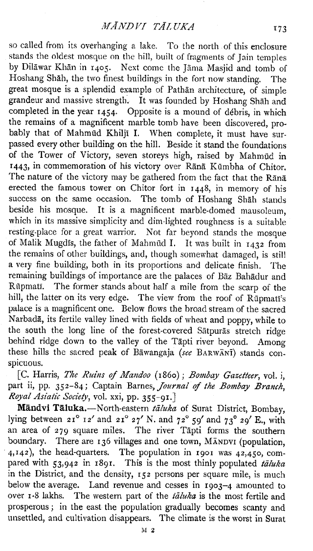 Imperial Gazetteer2 of India, Volume 17, page 173