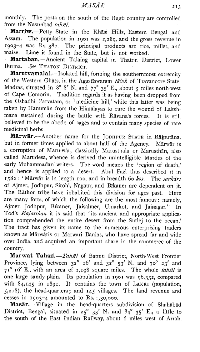Imperial Gazetteer2 of India, Volume 17, page 213
