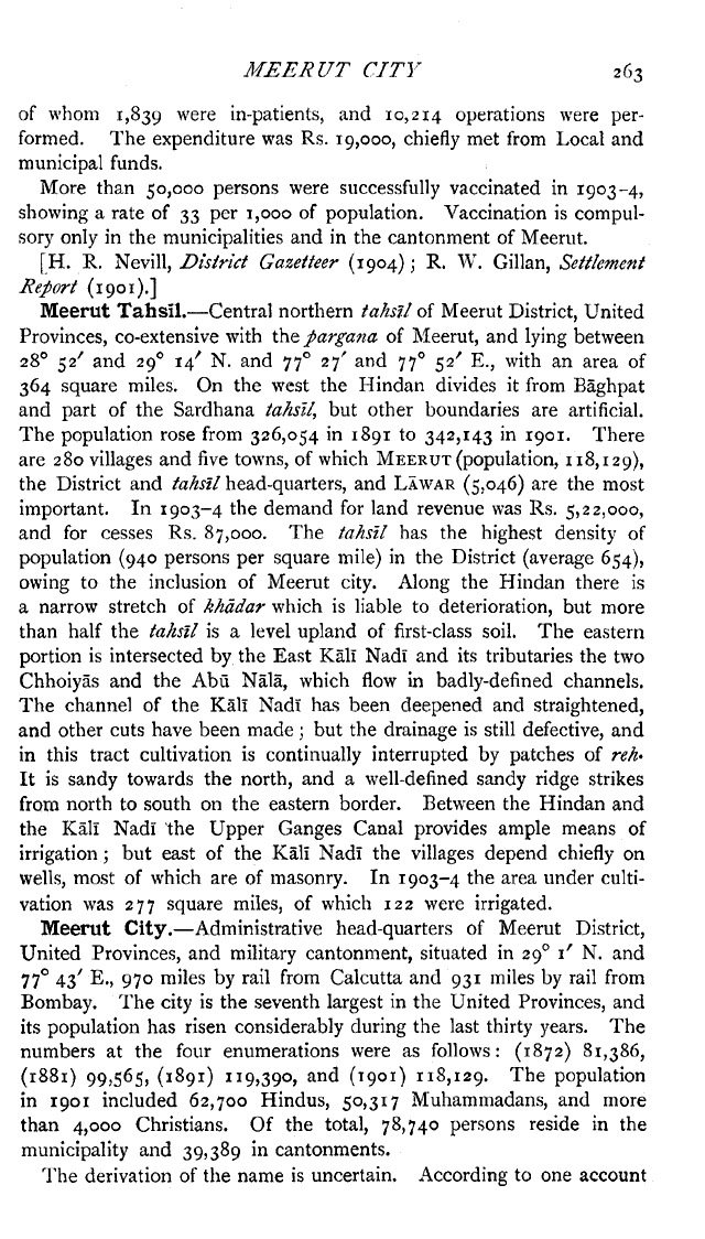 Imperial Gazetteer2 of India, Volume 17, page 263