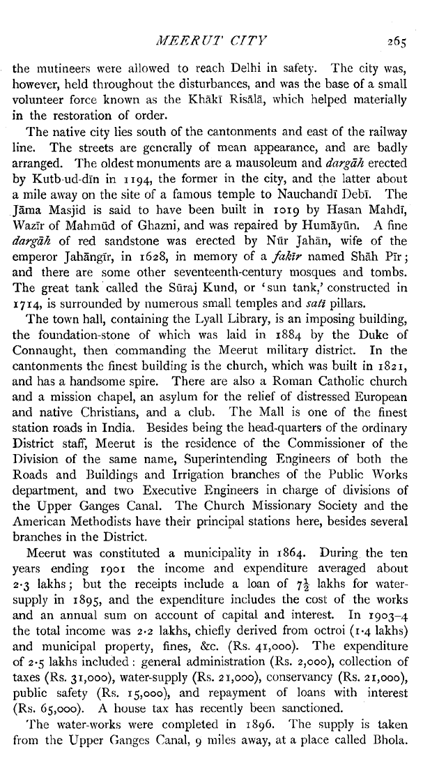 Imperial Gazetteer2 of India, Volume 17, page 265