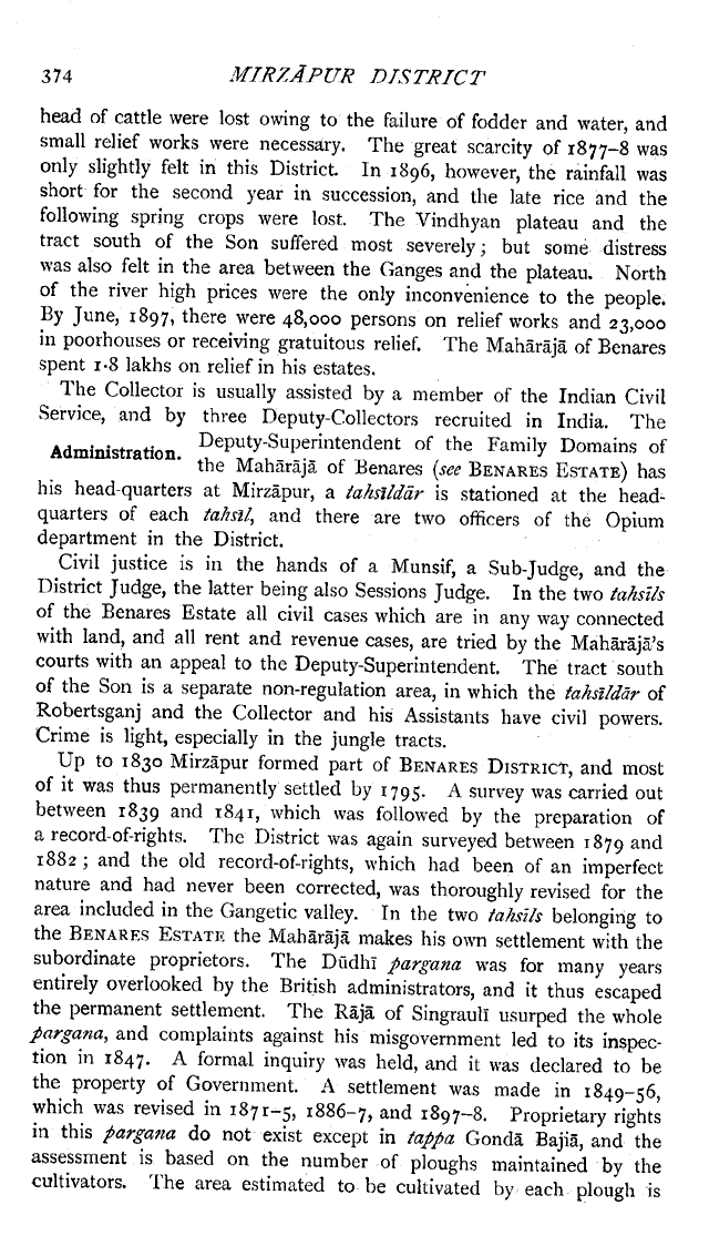 Imperial Gazetteer2 of India, Volume 17, page 374
