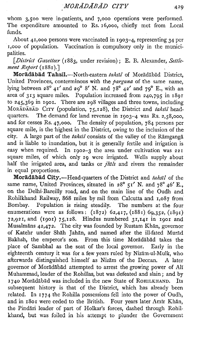 Imperial Gazetteer2 of India, Volume 17, page 429