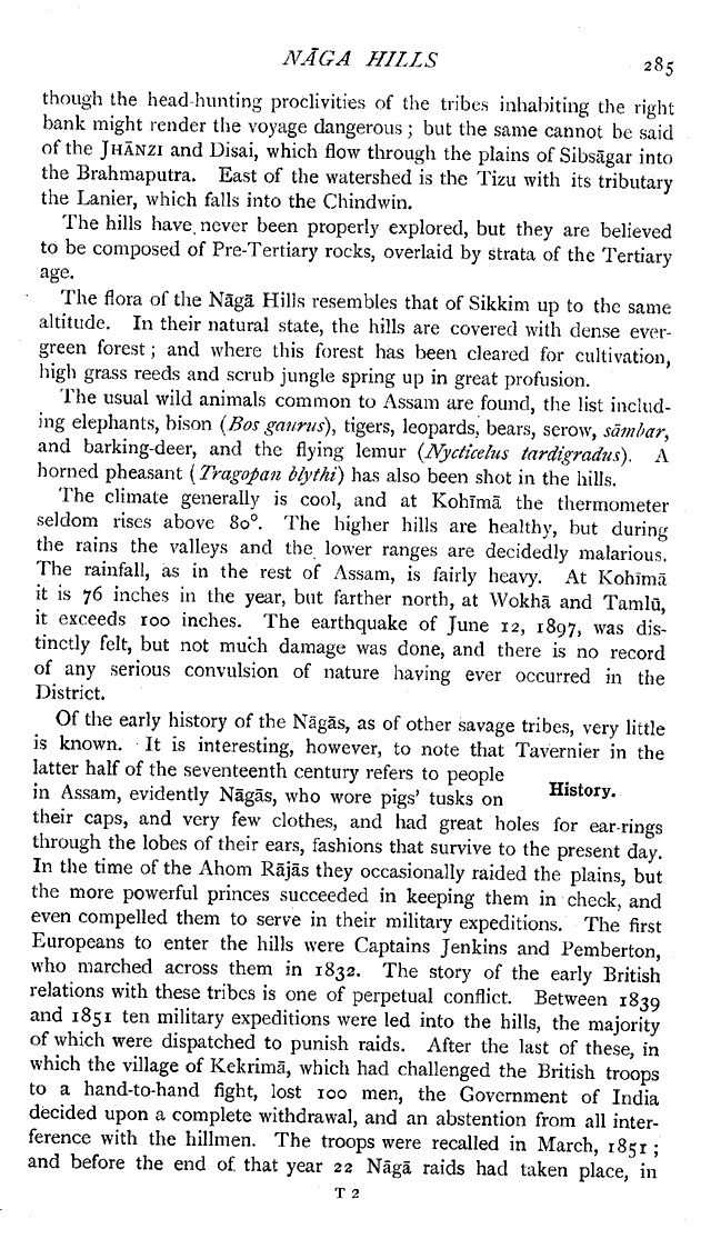 Imperial Gazetteer2 of India, Volume 18, page 285