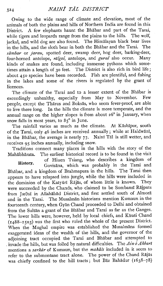 Imperial Gazetteer2 of India, Volume 18, page 324
