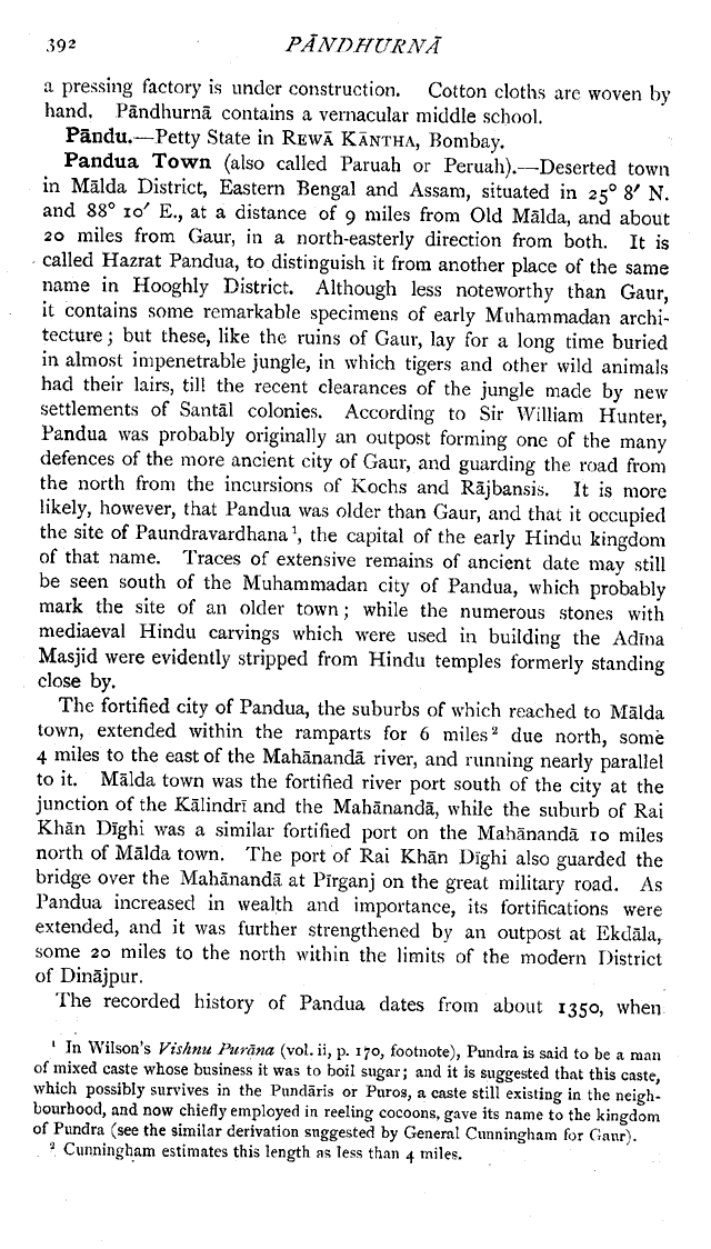 Imperial Gazetteer2 of India, Volume 19, page 392