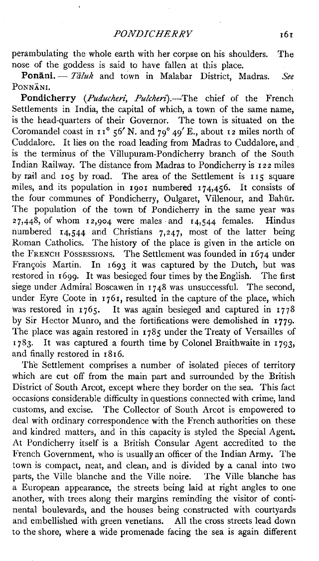 Imperial Gazetteer2 of India, Volume 20, page 161