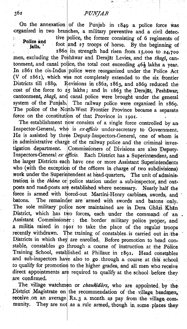 Imperial Gazetteer2 of India, Volume 20, page 362