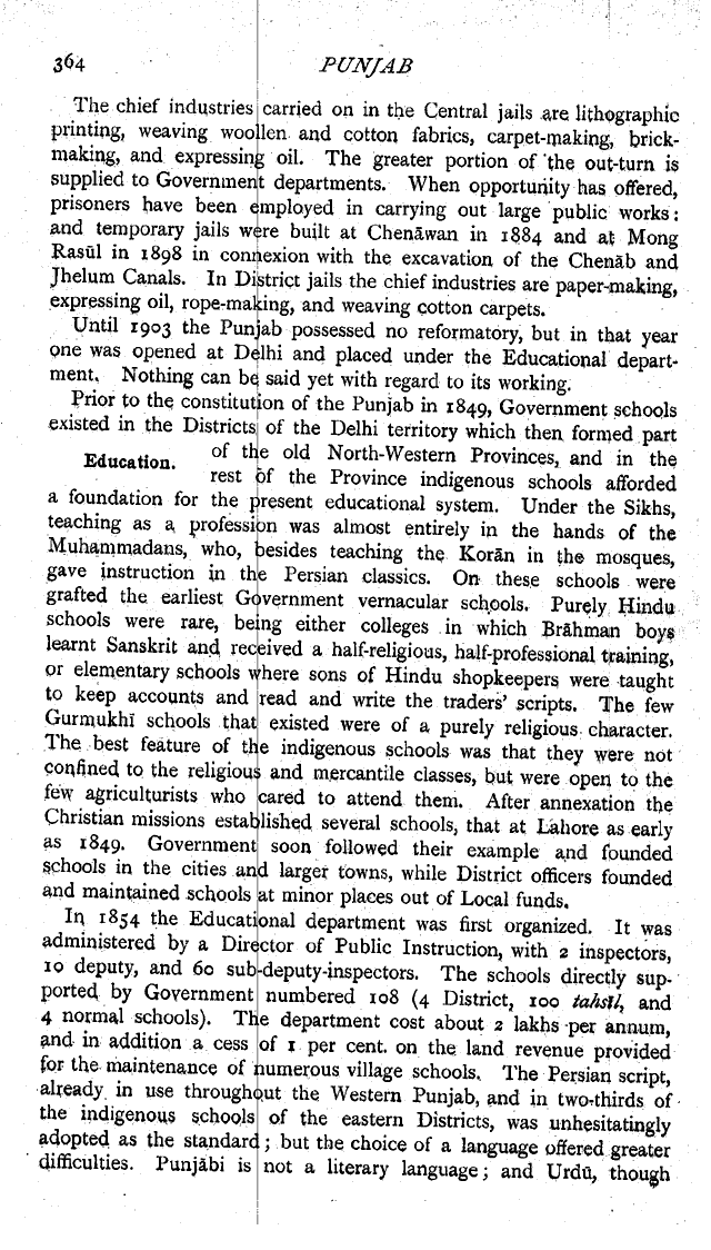 Imperial Gazetteer2 of India, Volume 20, page 364