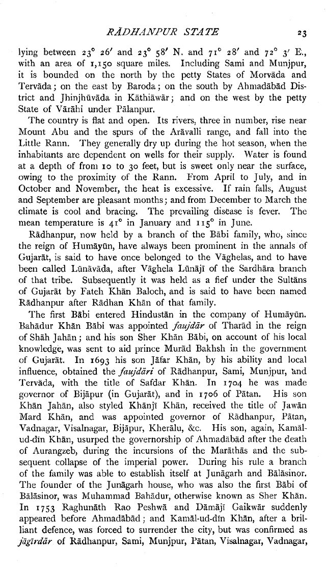 Imperial Gazetter of India, Volume 21, page 23