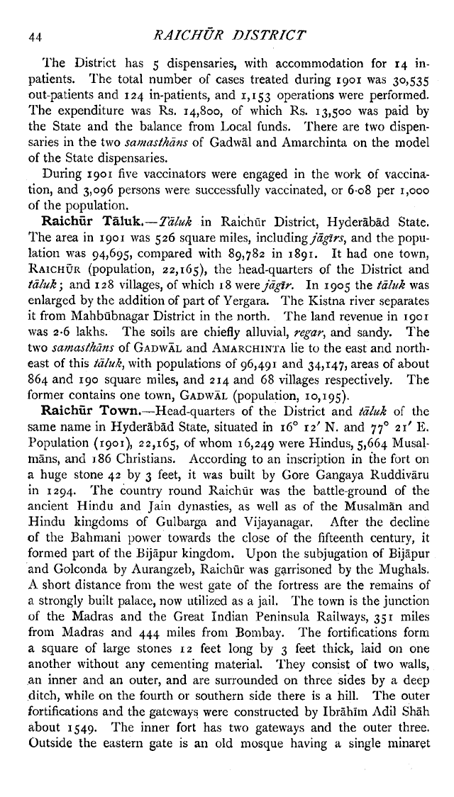 Imperial Gazetter of India, Volume 21, page 44