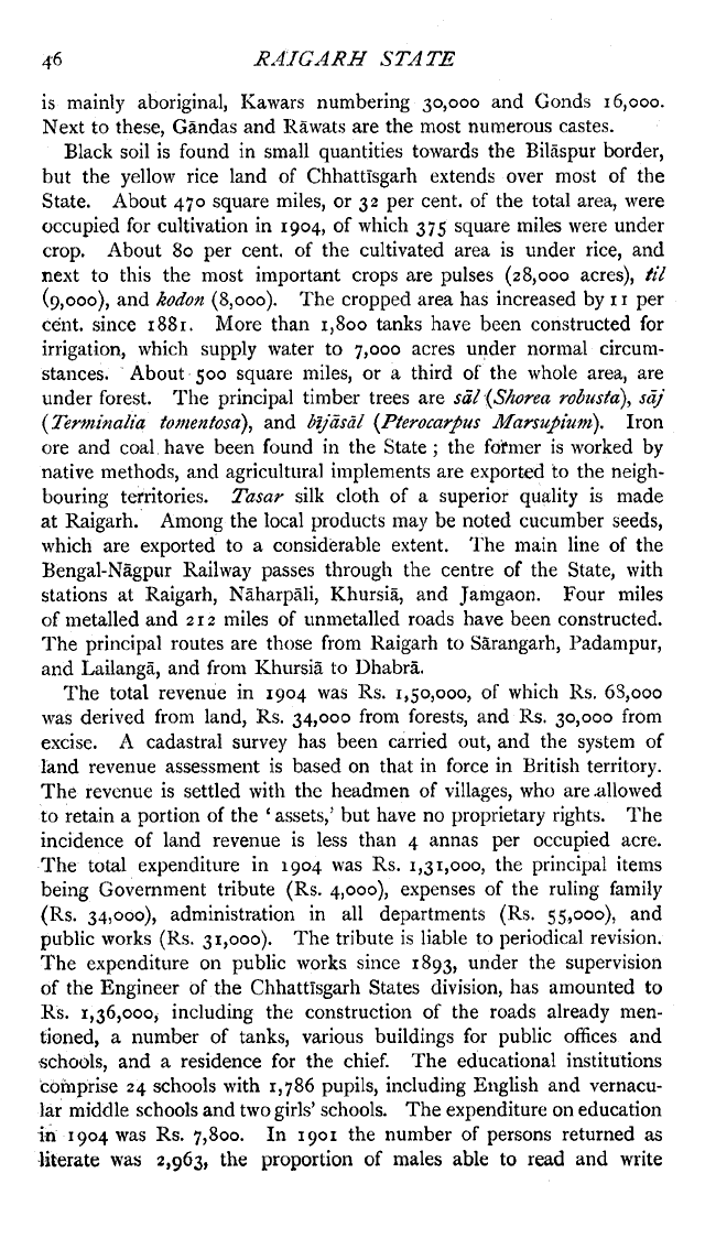 Imperial Gazetter of India, Volume 21, page 46