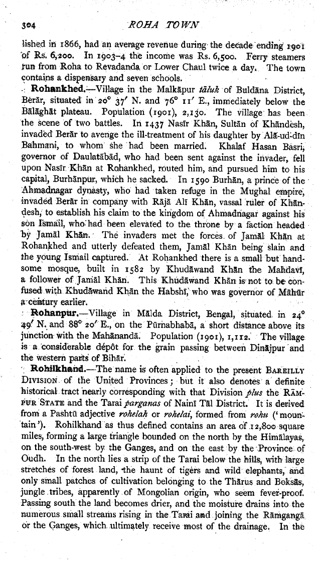 Imperial Gazetter of India, Volume 21, page 304