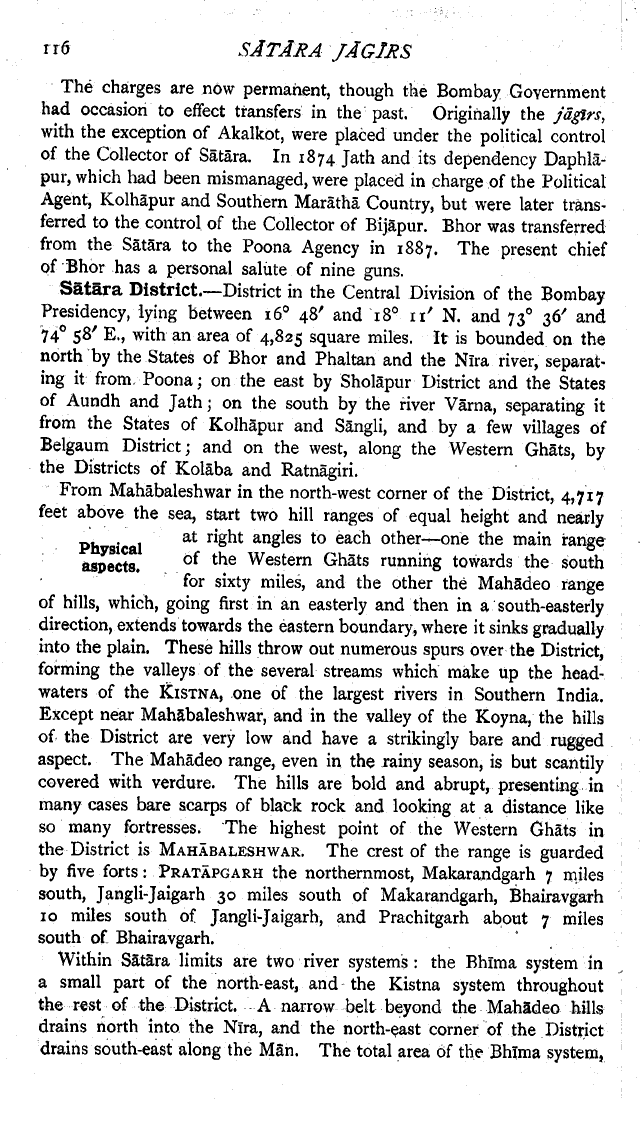 Imperial Gazetteer2 of India, Volume 22, page 116