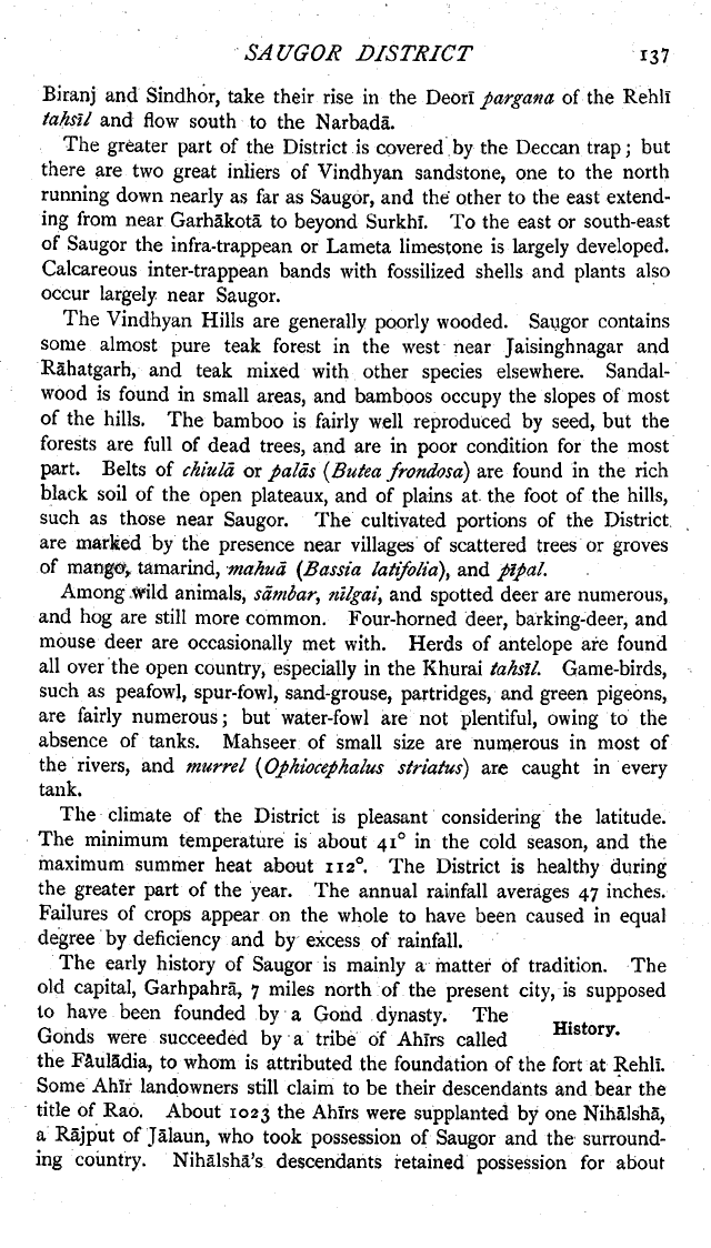 Imperial Gazetteer2 of India, Volume 22, page 137
