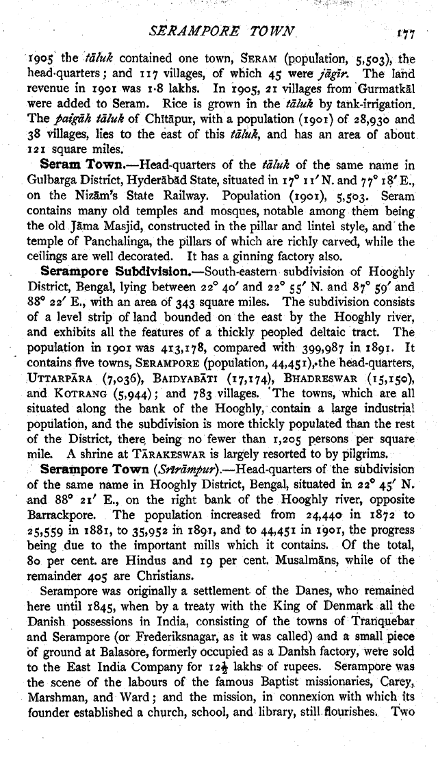 Imperial Gazetteer2 of India, Volume 22, page 177