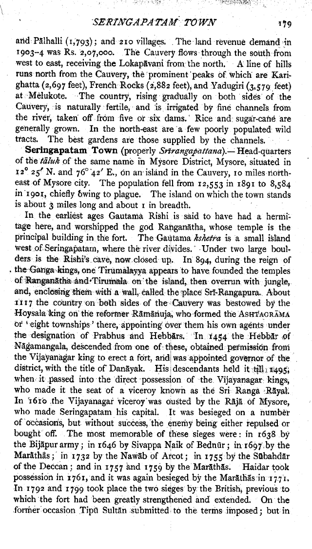 Imperial Gazetteer2 of India, Volume 22, page 179
