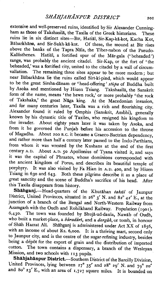 Imperial Gazetteer2 of India, Volume 22, page 201