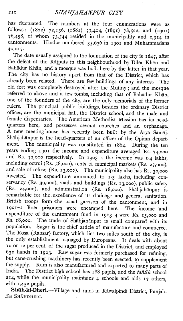 Imperial Gazetteer2 of India, Volume 22, page 210