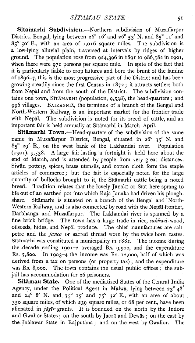 Imperial Gazetteer2 of India, Volume 23, page 51