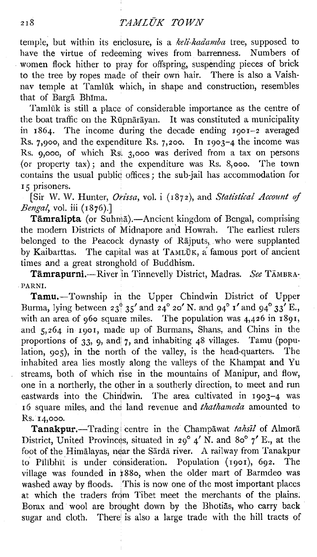 Imperial Gazetteer2 of India, Volume 23, page 218