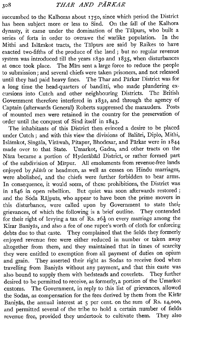 Imperial Gazetteer2 of India, Volume 23, page 308