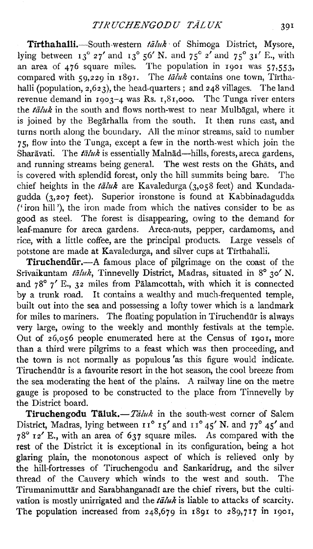 Imperial Gazetteer2 of India, Volume 23, page 391