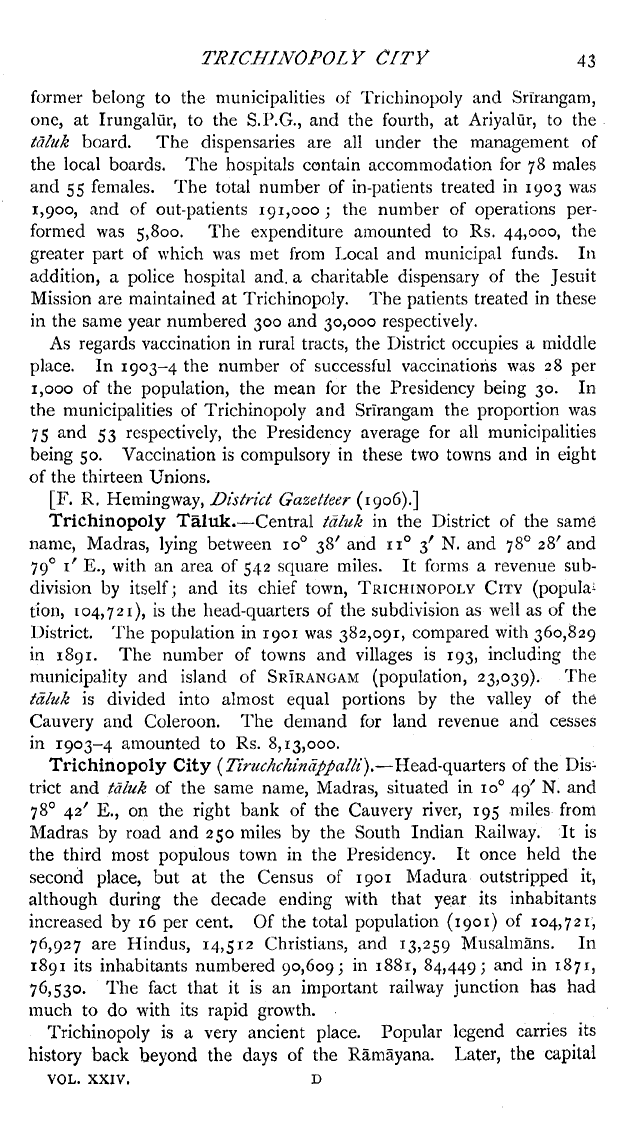 Imperial Gazetteer2 of India, Volume 24, page 43