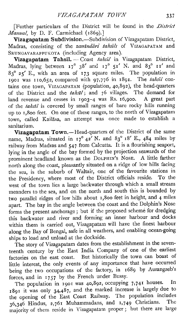 Imperial Gazetteer2 of India, Volume 24, page 337