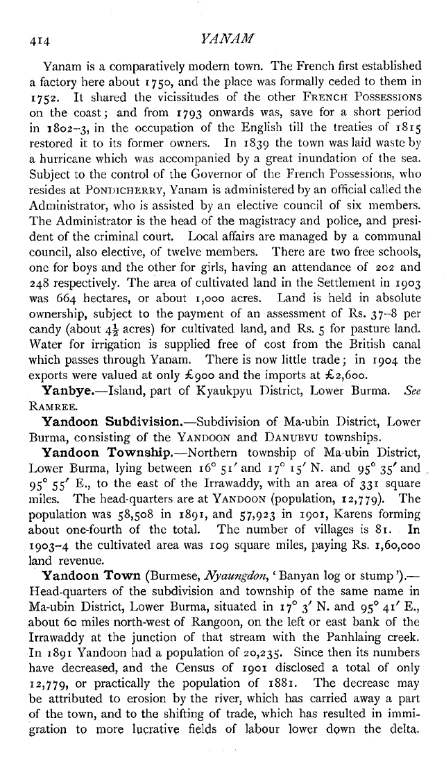 Imperial Gazetteer2 of India, Volume 24, page 414