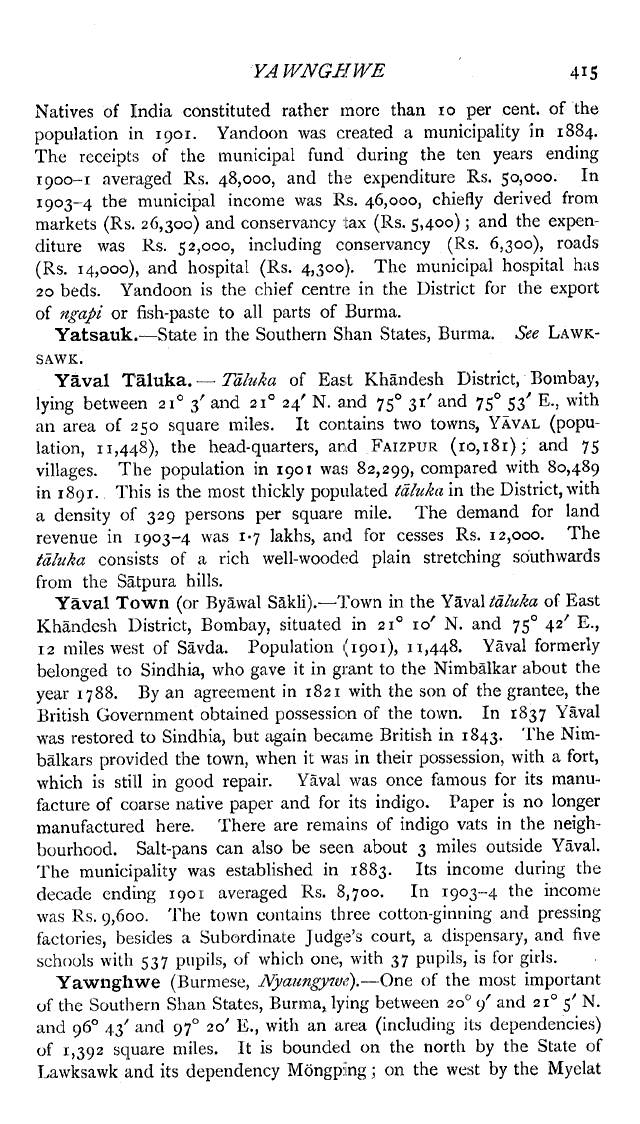 Imperial Gazetteer2 of India, Volume 24, page 415